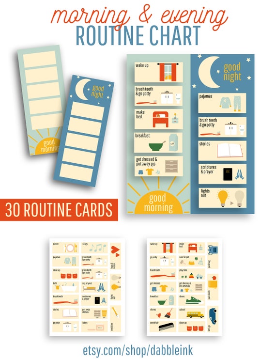 Visual Routine Chart