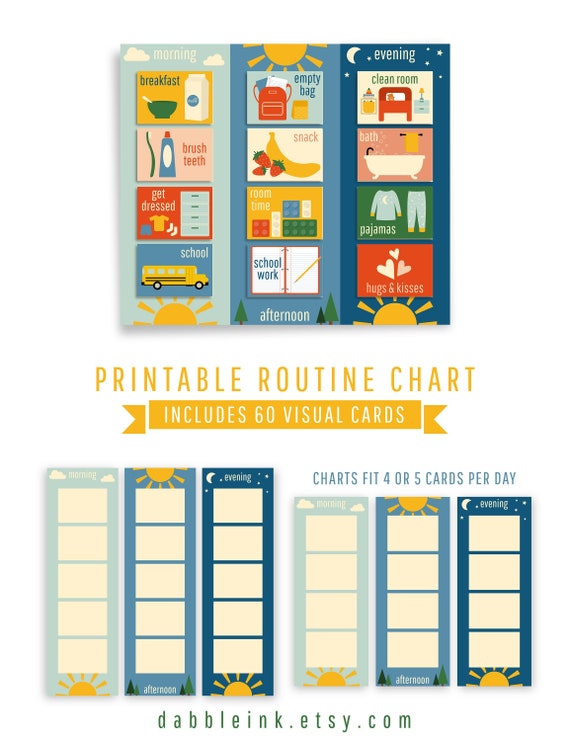 Toddler Routine Chart