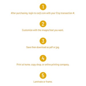 Editable Bedtime Routine Chart I Kids Visual Schedule (Digital Download) image 3