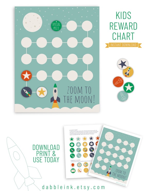 Sticker Reward Chart Template
