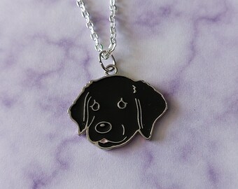 black lab necklace