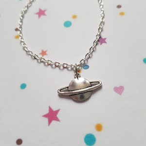 Planet bracelet, Saturn bracelet, Charm bracelet, Space jewellery, Outer space jewellery, Galaxy bracelet, Galaxy jewellery, Planet, Saturn