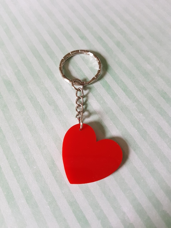 Portachiavi Donna A Cuore Con Fiocco – Elegante Ciondolo In Lega, Accessorio Per Borsa, Argento/nero - 3