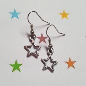 Star earrings, Stars earrings, Dangle earrings, Stars, Star, Fantasy jewellery, Fantasy, Stellar, Stellar jewellery, Celestial, Zodiac