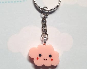 2 Pezzi Di Peluche Portachiavi Nuvola, Graziosi