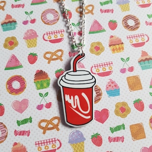 Collana di lattine di cola, collana di lattine di coca cola, collana di bevande gassate, collana di bevande, accessorio fast food, lattina di cola, lattina di coca cola, lattina di bevande, bevanda gassata