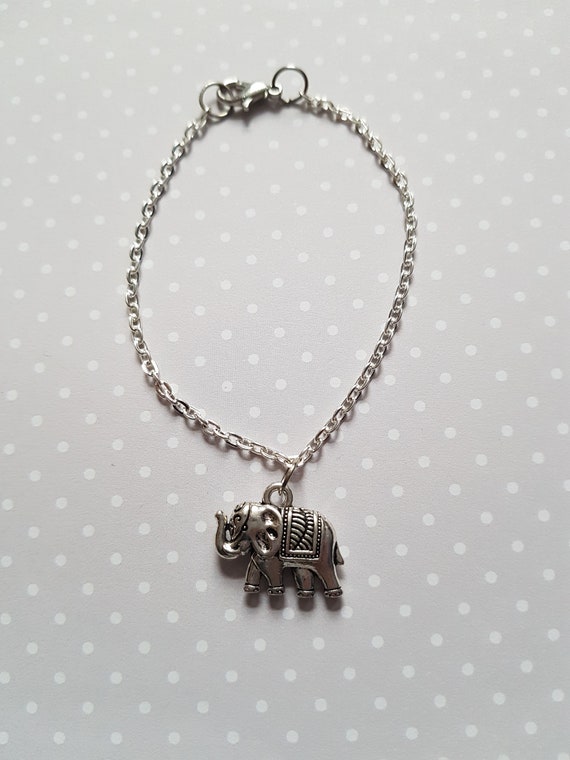 Elephant bracelet, Elephant jewellery, Charm bracelet, Animal jewellery,  Nature, Animals, Wildlife, Animal lovers, Elephant, Elephant gift