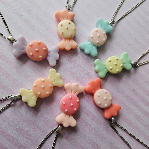 Sweet necklace, Candy necklace, Sweet jewellery, Candy jewellery, Candy accessory, Sweets, Sweet, Candy, Kawaii, Pastel