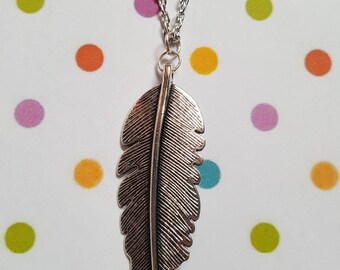 Feather Necklace, Feather Pendant, Pendant Necklace, Feather Feather Necklace, Feather Pendant, Pendant Necklace, Feather