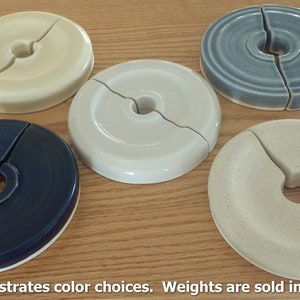 Gallon and Half-Gallon Jar Split Fermentation Weight 4.75-5.125 inches diameter