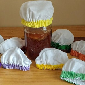 Wide Mouth Jar Fermentation Cap / Cover, Perfect for Kombucha or Sourdough! Keeps bugs and fruit flies out!