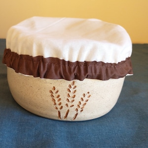 4.5-6.25 inch Fermentation Cover, Perfect for Kombucha or Sourdough! Keeps bugs and fruit flies out!