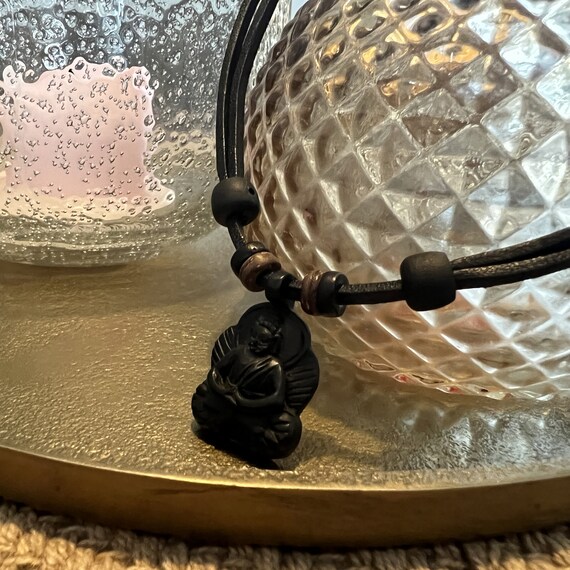 Collana IN Pelle Buddha Nuovo Collana Uomo Collana Donna Stile da Surf