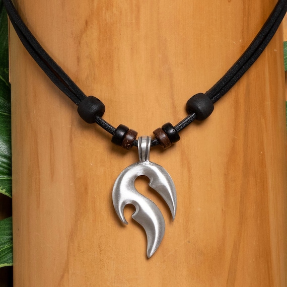 Collier Pour Homme Avec Une Belle Plume | Bijoux Pas Cher