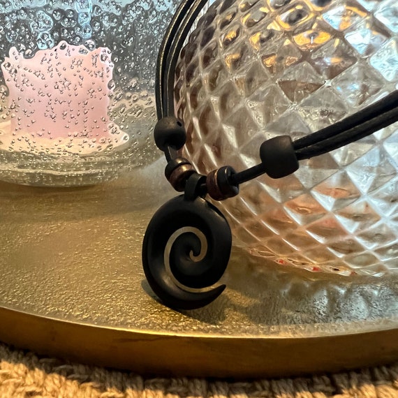 Collana Da Surfista Collana In Pelle Koru Uomo Donna Collana Da Surf - Foto 7