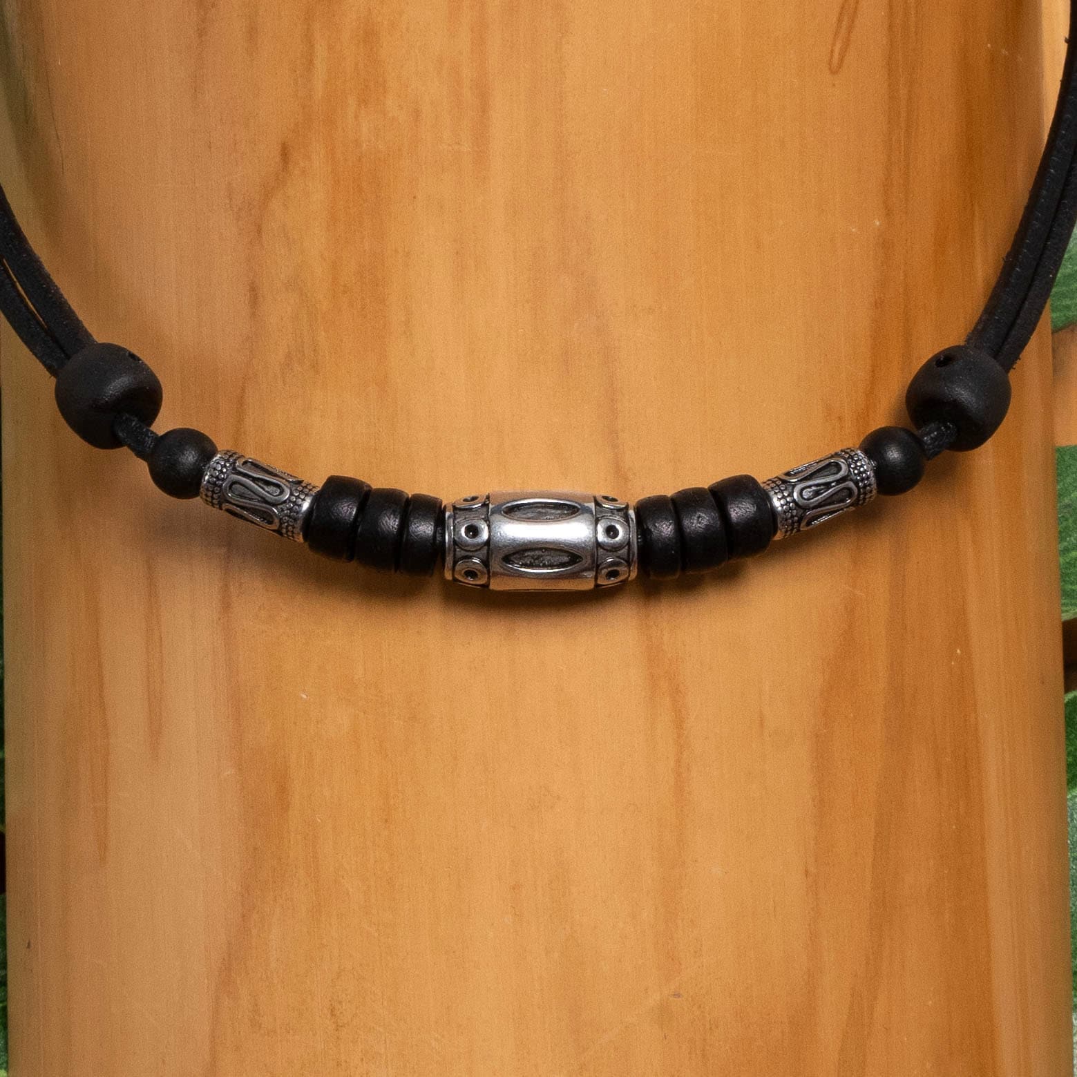 Necklace without pendant surfer chain leather chain men's chain stainless steel HANA LIMA