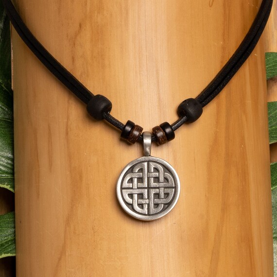 HANA LIMA Collana In Pelle Con Ciondolo Tiki Per Uomo E Donna Regolabile Collana Da Surfista - Foto 7