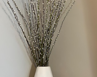 Tall Pussy Willow, Fresh Salix 90/100cm, 10/20 stems