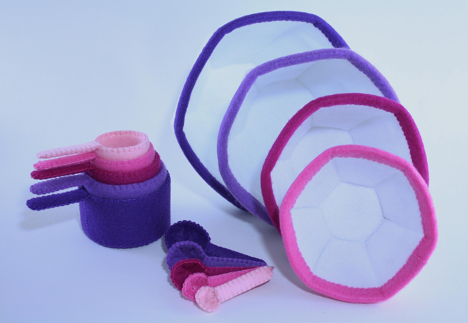 Kitchen Essentials Felt Food Pattern Bundle Cookware 4 Etsy