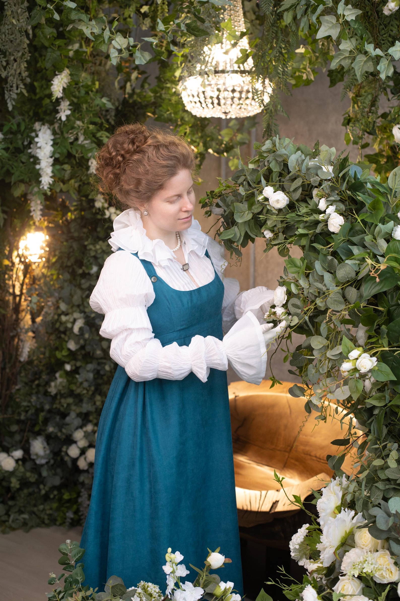 Regency Riding Outfits Regency Riding Habit: Embroidered Spencer Jacket & Skirt - Etsy