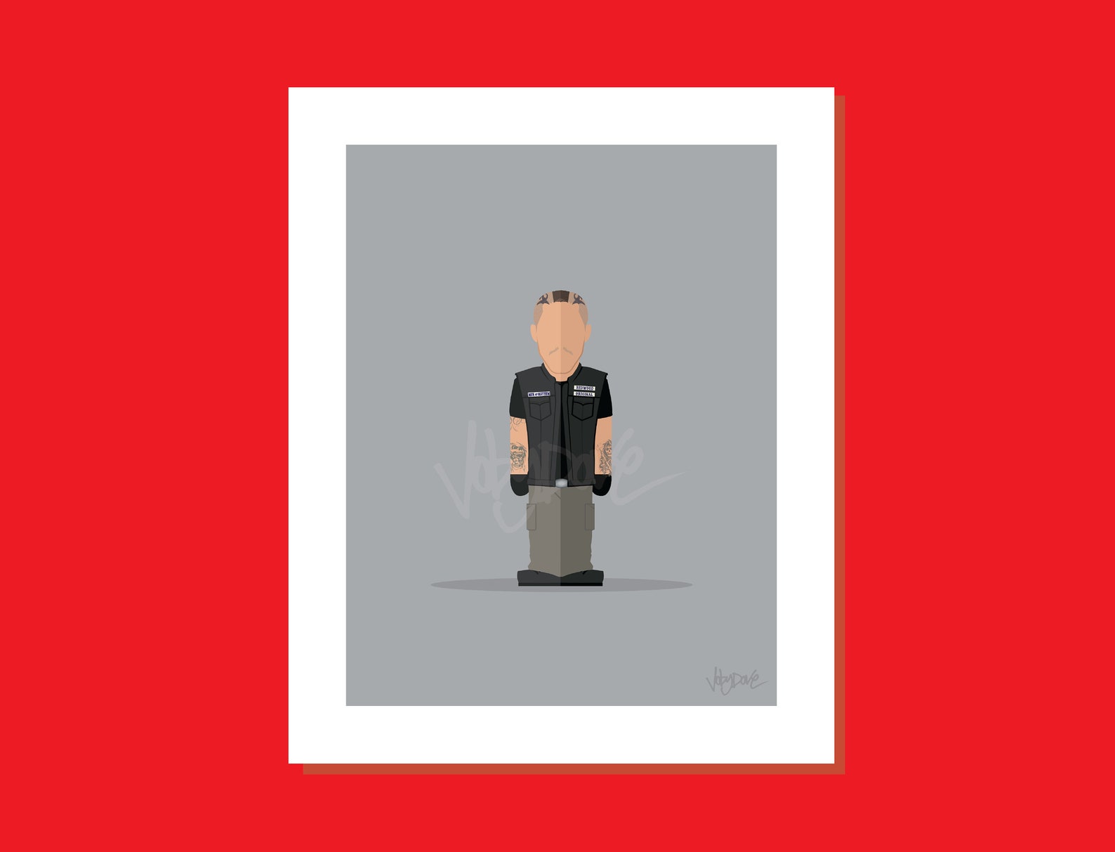 Juice Ortiz 8x10 Minimalist Sons of Anarchy SOA Television Movie Film