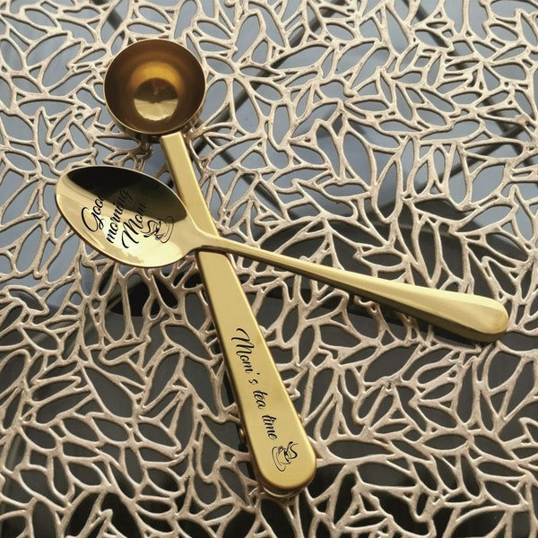 Custom Engraved Measuring Spoons Etsy