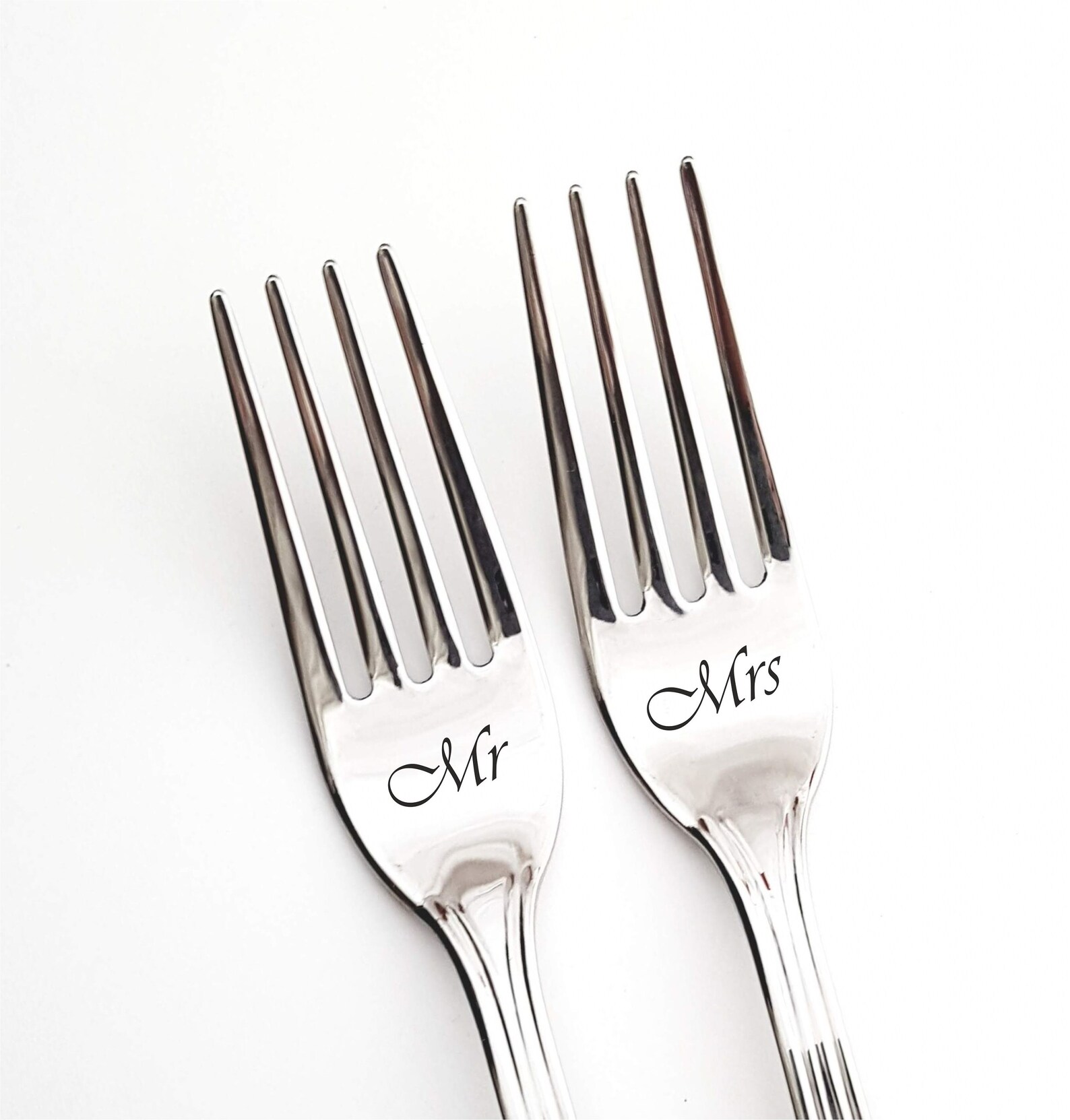 Wedding Forks Personalized Dinner Forks Silverware for Etsy