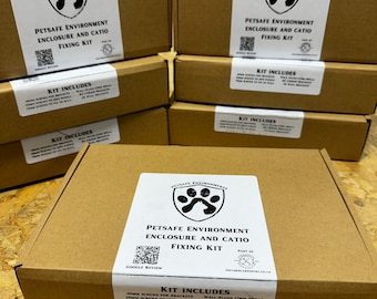 PetSafe Enclosure Fixing Kit: Standard Assembly Brackets