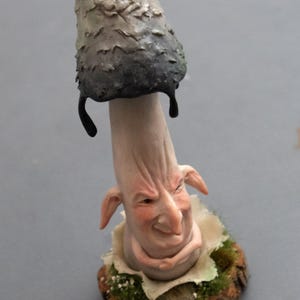 OOAK art doll, mushroom ink 1 magic forest, fantasy creature