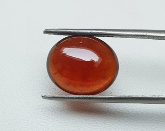 Lot De 30 Pierres Précieuses Grenat Hessonite Naturel – Cabochon Ovale – 67,9 Carats – Origine Inde/Sri Lanka
