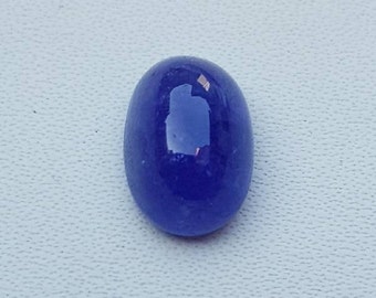 4.90 CTS Top Quality Natural Tanzanite Cabochon Loose Gemstone for Jewelry Setting Outstanding Tanzanite Cabochon Oval Shape