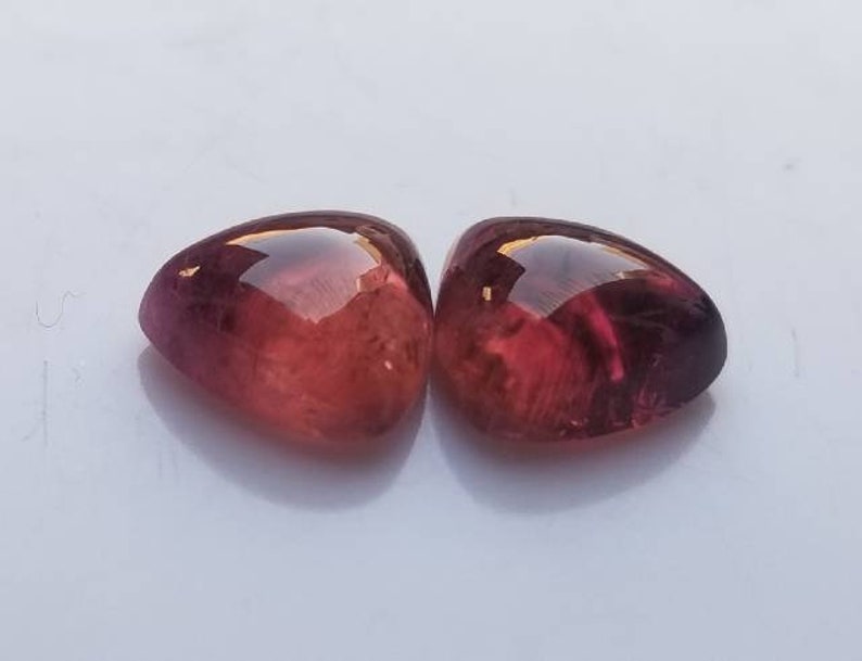 9x9 mm Natural Cabochon Calibrated Gemstone Outstanding Tourmaline Cabochon Trillion Shape Semi Precious Cabochon Loose Gemstone
