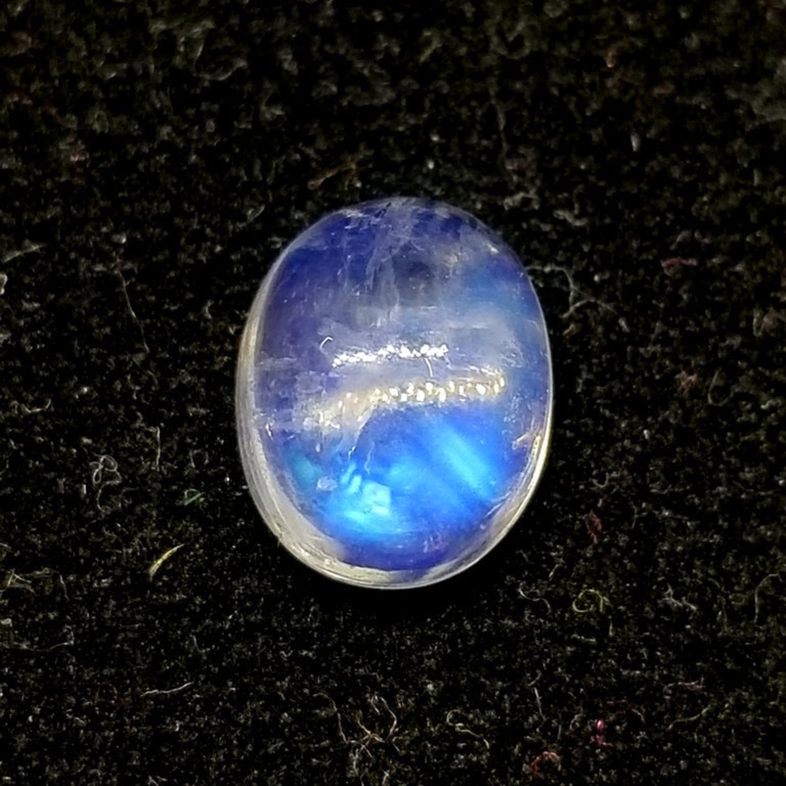 Outstanding Blue Moonstone Cabochon Calibrated Gemstone For Etsy