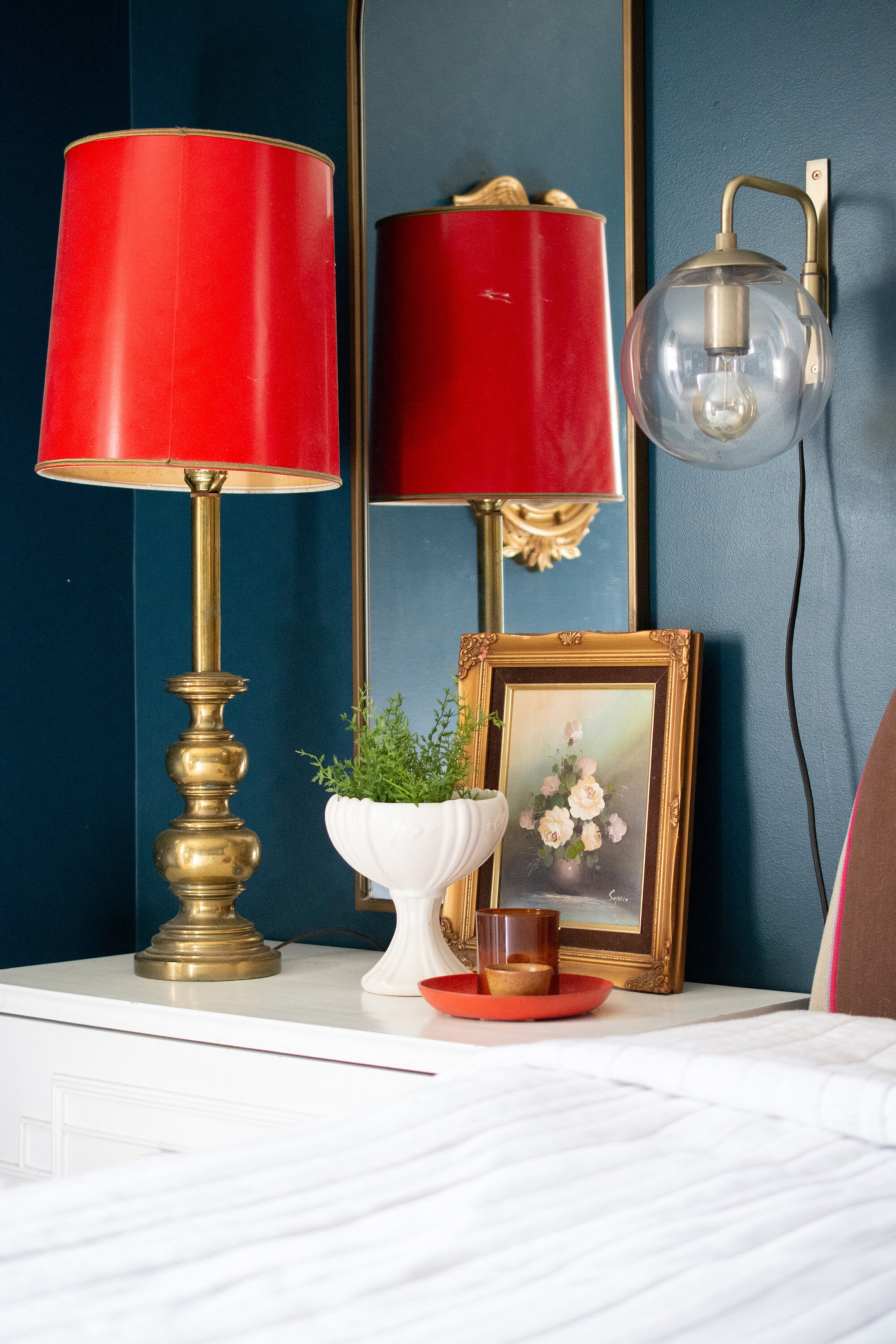 lampe Stiffel En laiton,