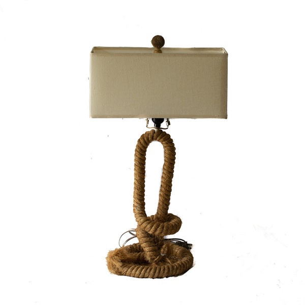 Rope Lamp Etsy