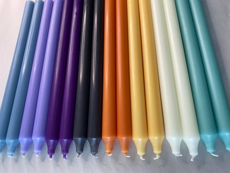 Candlesticks Gift Tall Candles Tapers 12'' Dripless Etsy