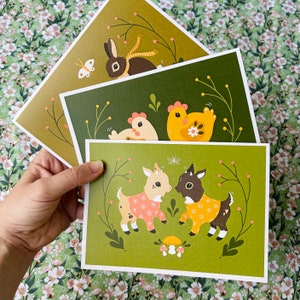 Cartes de voeux - Lot de 3
