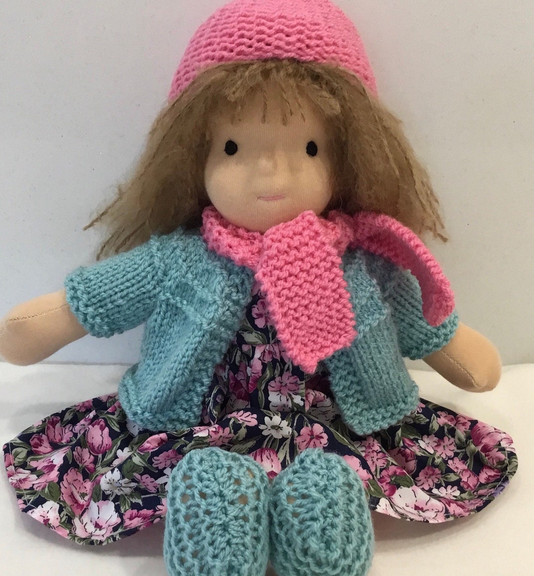 Rag Doll Waldorf Doll Dressed Waldorf Doll. 34 Cm or 13 Etsy