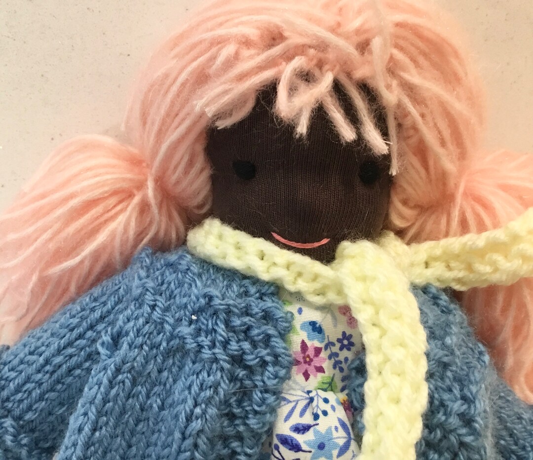 Hand Made 25cm Rag Doll - Etsy