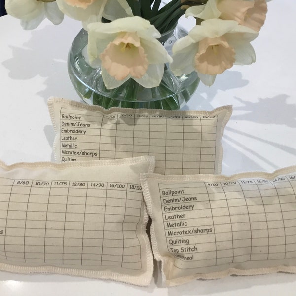 Needle Pin Cushion Etsy