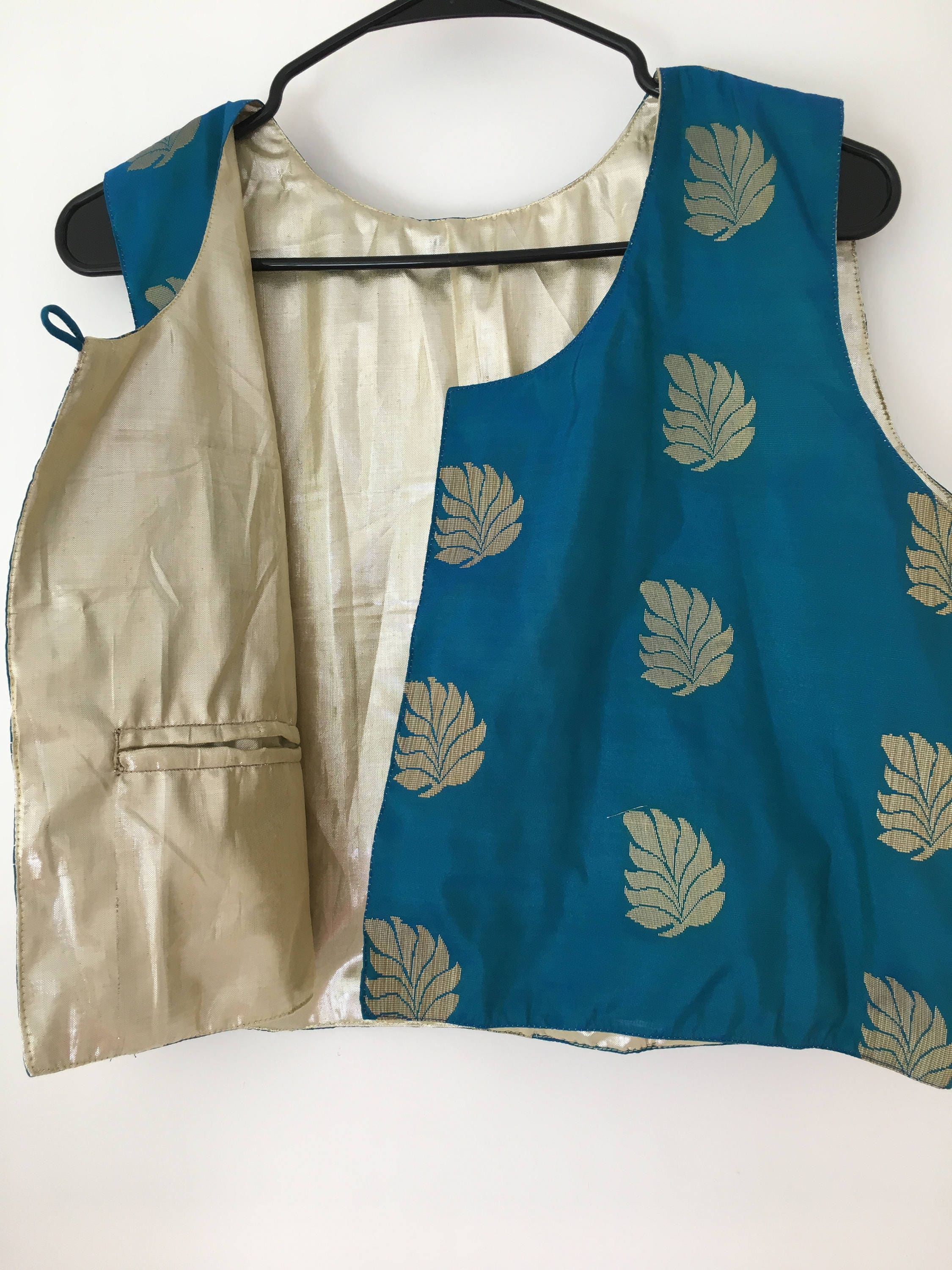 golden shimmer jacket