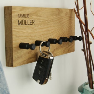 Key bar KasperoKeybar engraving oak [customizable]