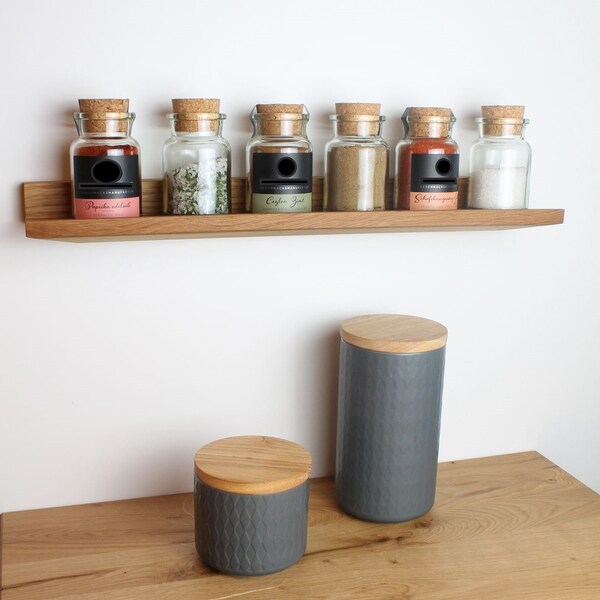 Spice Rack KasperoSpice Oak