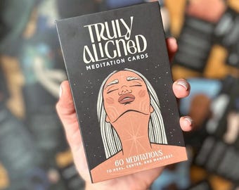 Cartas de meditación verdaderamente alineadas / Baraja de oráculo, Meditación de la naturaleza analógica