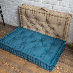 SALE! Water Repellent Floor Cushion for Kids, Reading Nook Floor Cushion Seating, Floor Pillow, Floor Sofa, Bench cushion