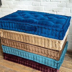 SALE! Floor Cushion, Reading Nook Cushion for Kids, Floor Sofa, Floor Seating, Daybed Cushion, French Cushion, Kids Floor Pillow