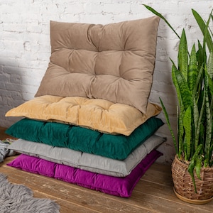 Cuscino da pavimento per bambini per angolo lettura, divano da pavimento, sedute da pavimento grandi e piccole, cuscino per divano letto, divano da pavimento, cuscino francese, cuscino personalizzato
