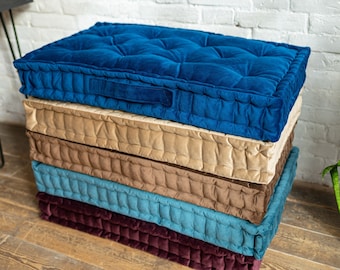 SALE! Floor Cushion, Reading Nook Cushion for Kids, Floor Sofa, Floor Seating, Daybed Cushion, French Cushion, Kids Floor Pillow