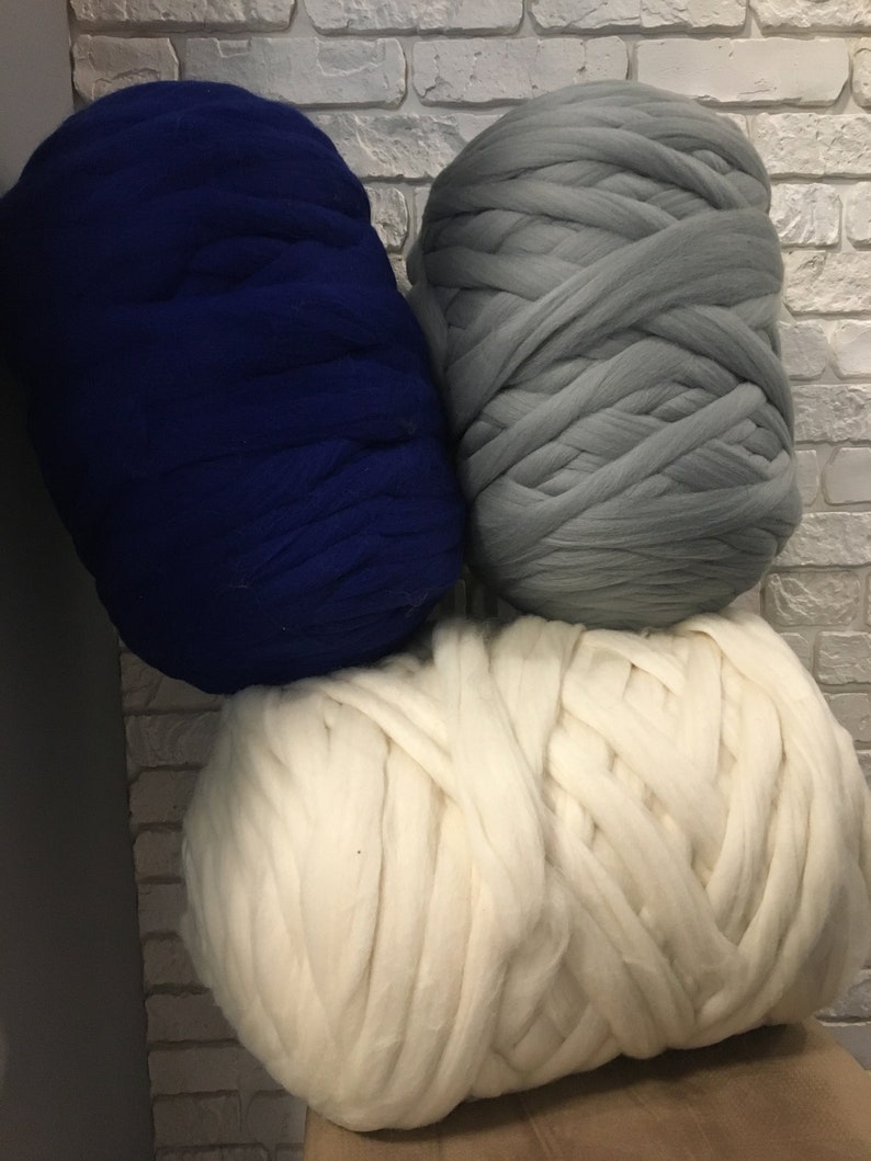 Chunky yarn Chunky blanket yarn Super chunky yarn Arm Etsy