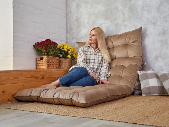 Boden Sofakissen, Bodenkissen, wasserabweisende Leseecke Bodensitzmöbel, Bankkissen, französisches Kissen, Boden Couch, Daybed Kissen